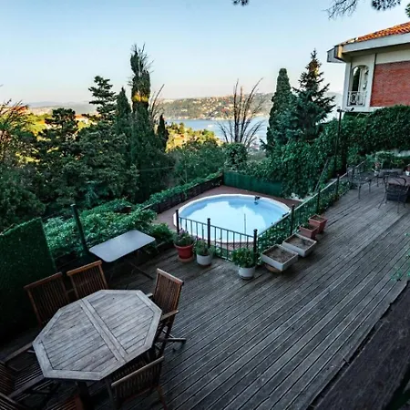 Elegant Bosphorus View House W Garden #428